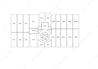 FINN-POWER C5 REPLACEMENT TURRET BRUSH PANELS