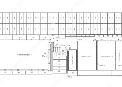 SALVAGNINI S4S.30 REPLACEMENT TURRET BRUSH PANELS