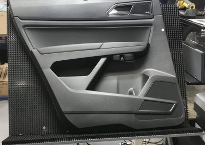 vertical inspection brush workstation