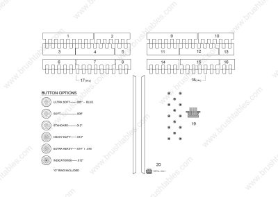 Salvagnini P4lean-2116 BRUSH PANEL REPLACEMENT